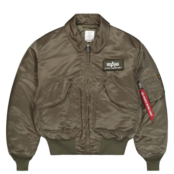 Alpha Industries CWU-45 Heritage Bomber Jacket 100102-443 Mud Olive