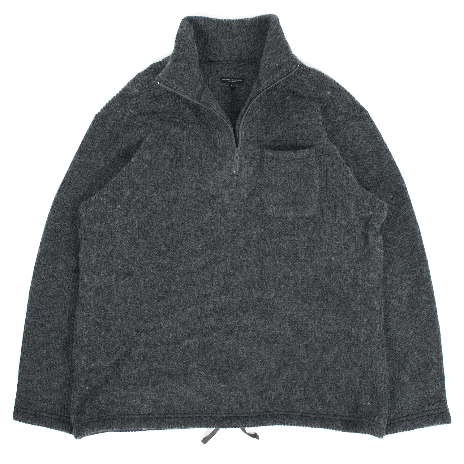 Engineered Garments pullover knit ニット Engineered-Garments-Zip-Mock-