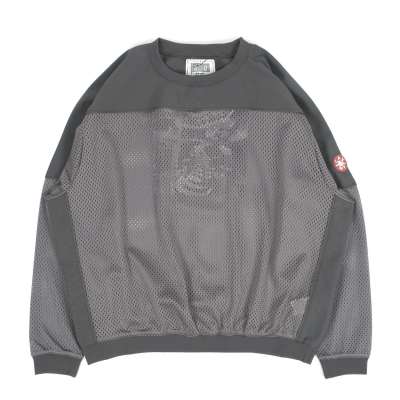 トップス c.e cavempt block mock neck Cav-Empt-Mesh-Track-Crew-Neck-