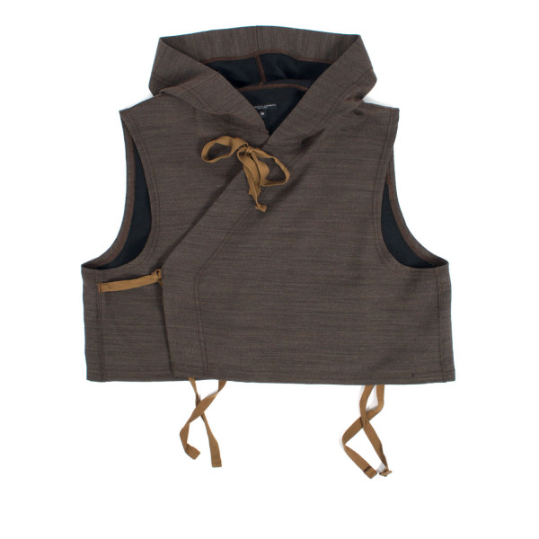 Engineered Garments Knit Wrap Vest 25F1B038 Brown