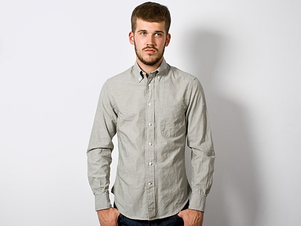 Gitman Vintage Chambray Oxford Blend Shirt