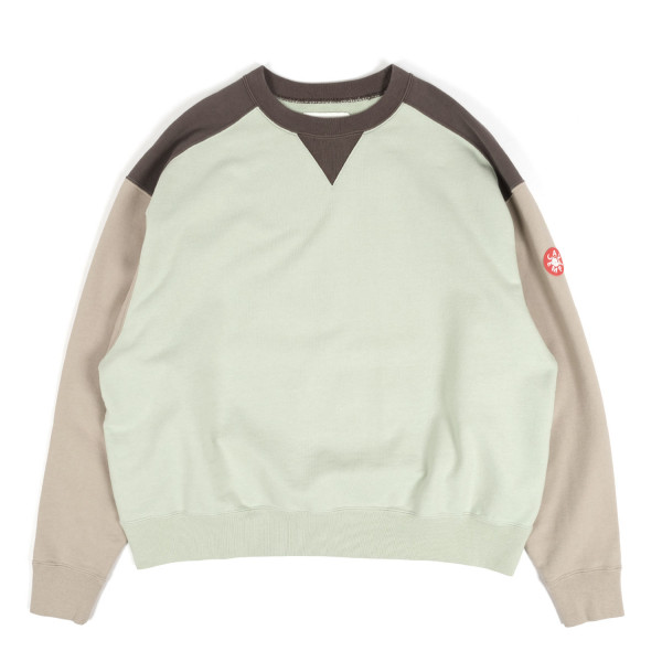 Cav Empt Panel Shoulder Crewneck Sweatshirt CES24CS12