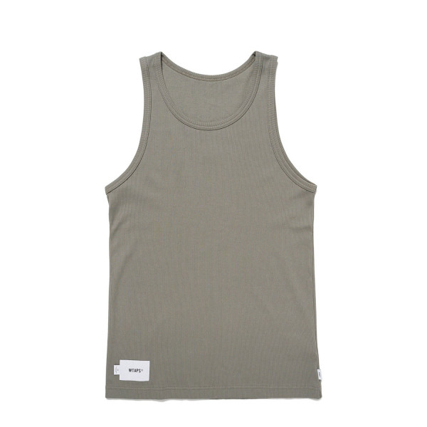Wtaps Sign Tank Top 251ATDT-CSM39 Olive Drab