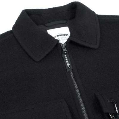and Wander Wool Shaggy Zip Jacket | FIRMAMENT - Berlin Renaissance