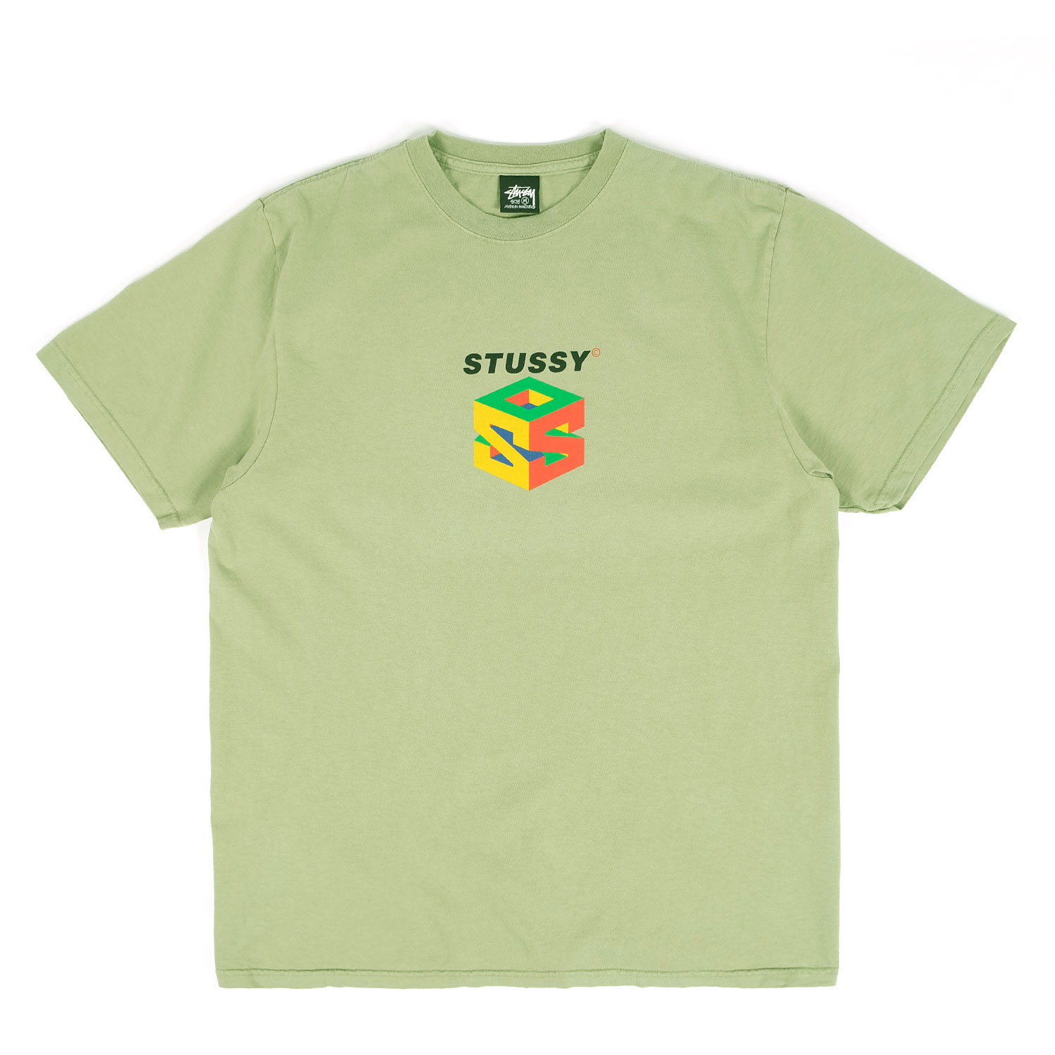 玄関先渡し STUSSY S64 PIGMENT DYED TEE BLACK モーガン蔵人 | www