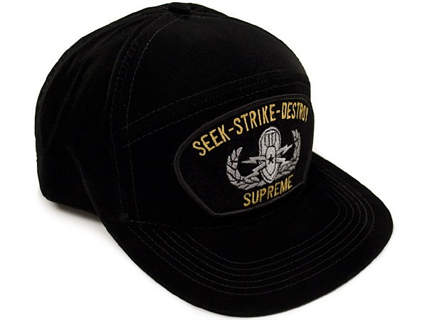 Supreme Seek and Destroy Military Cap