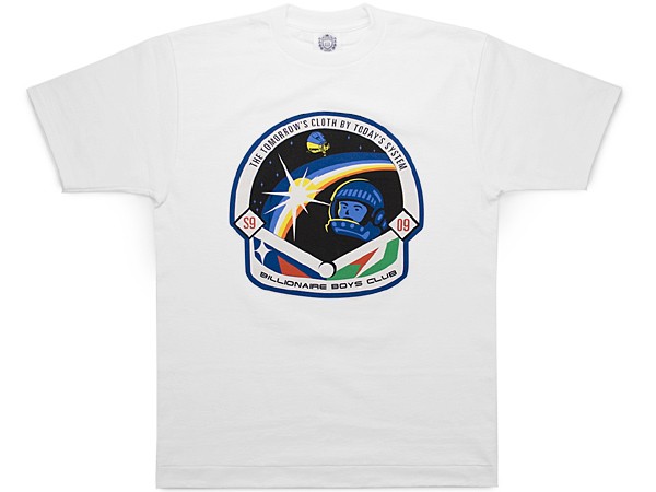 Vintage Billionaire Boys Club BBC Astronaut Chief Tee Shirt Mens size Medium Single Stitch