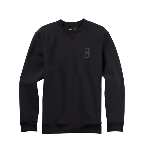 Burton Black Scale Surrender Crewneck Sweatshirt