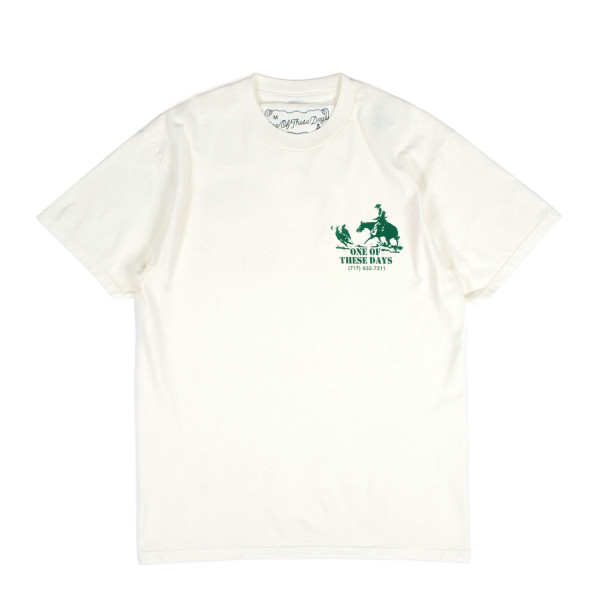 One Of These Days Round Up T-Shirt 01D-04-040 Bone