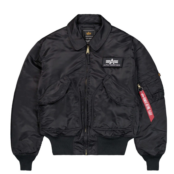 Alpha Industries CWU-45 Heritage Bomber Jacket 100102-03 Black