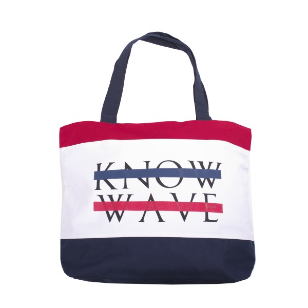 Know Wave Beach Tote Bag