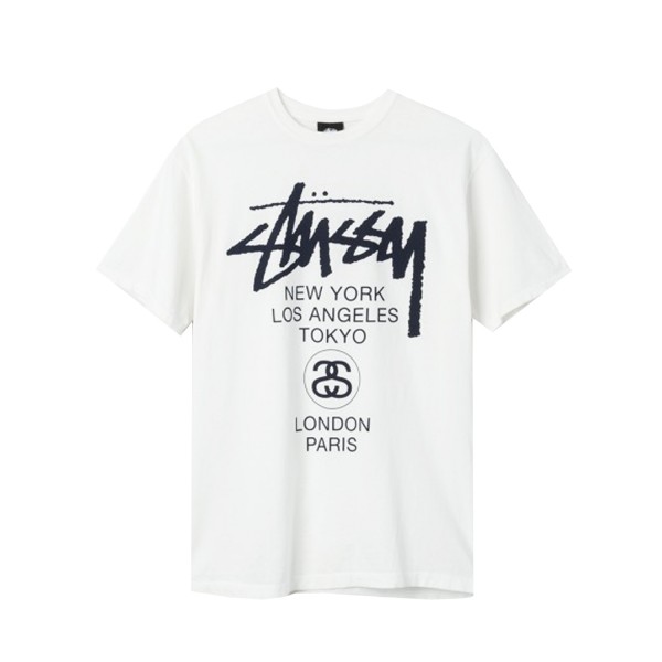 Stussy World Tour Pigment Dyed T-Shirt