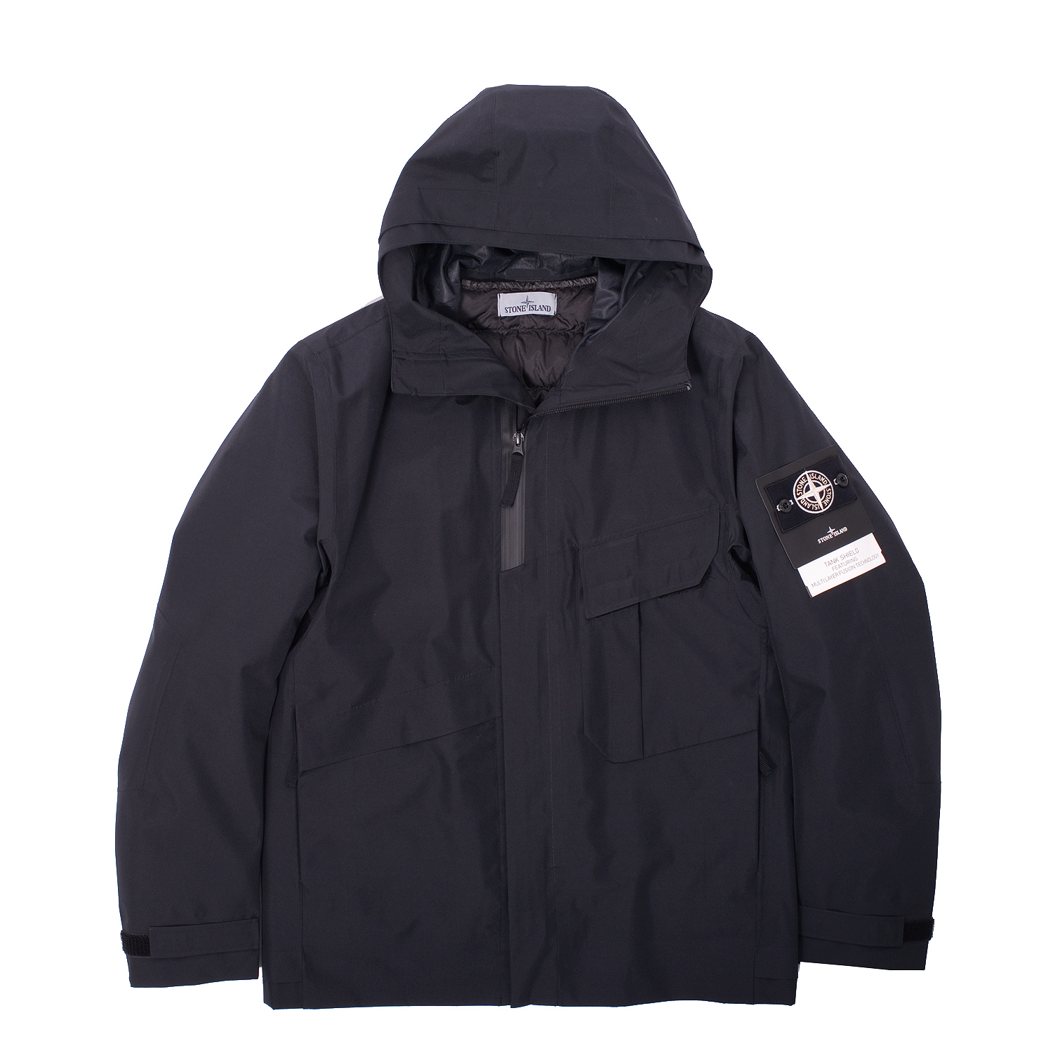 Stone Island Tank Shield Multi Layer Hooded Jacket