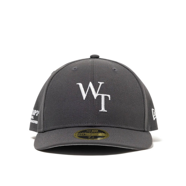 Wtaps New Era 59FIFTY Low Profile Cap 261NENED-HT02 Charcoal