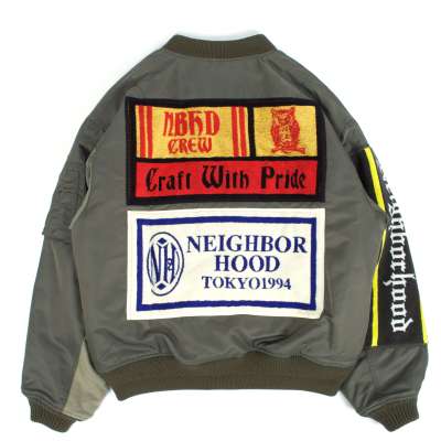 ジャケット・アウター NEIGHBORHOOD MA-1 FLIGHT JACKET MOD NEIGHBORHOOD(ネイバーフッド)｜MA-1 FLIGHT JACKET MOD｜正規