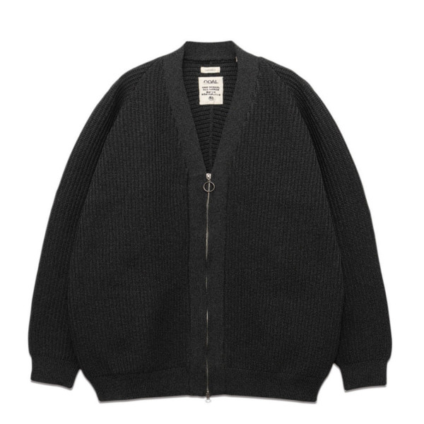 Nanamica 5G Zip Knit Cardigan S25FJ013 Black
