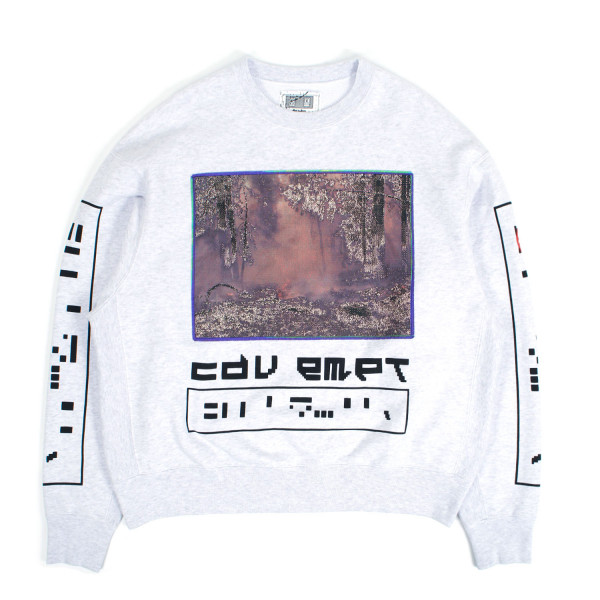 Cav Empt Gondol4W1SH Crew Neck Sweatshirt CES28CS02 Grey