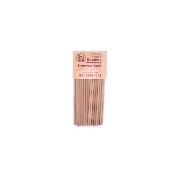 Kuumba Incense Sticks Mini White Amber