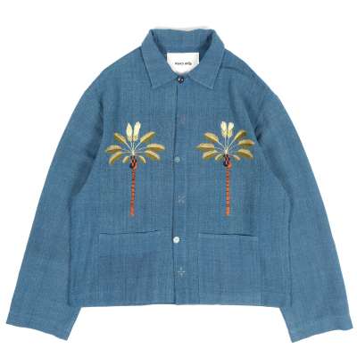Neighborhood Cross Embroidery Shirt | FIRMAMENT - Berlin Neighborhood Cross Embroidery Shirt | FIRMAMENT - Berlin