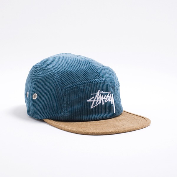 Stussy Suede Brim Cord Camp Cap