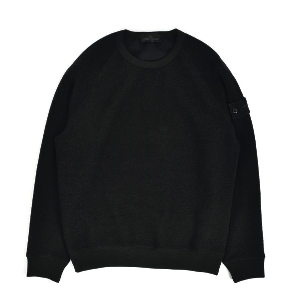 Stone Island Terry Cotton-Wool Ghost Piece Sweatshirt