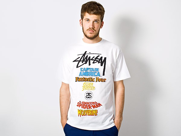 Stussy Marvel World Tour T-Shirt