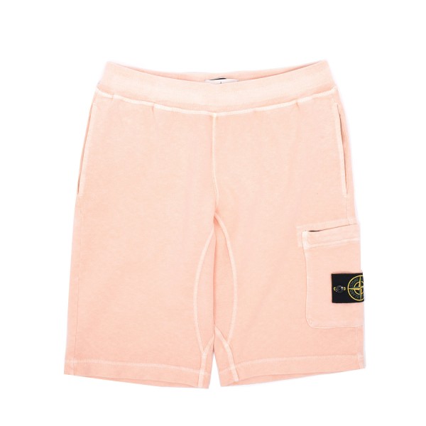 Stone Island Garment Dyed Fleece Bermuda Shorts FIRMAMENT