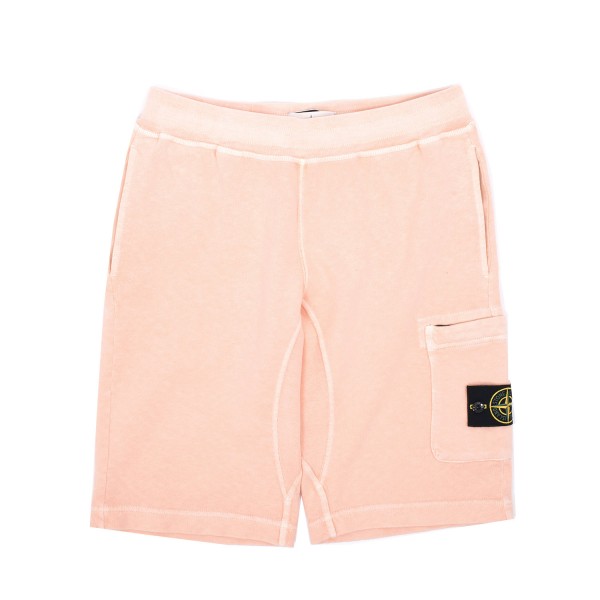 Stone Island Garment Dyed Fleece Bermuda Shorts