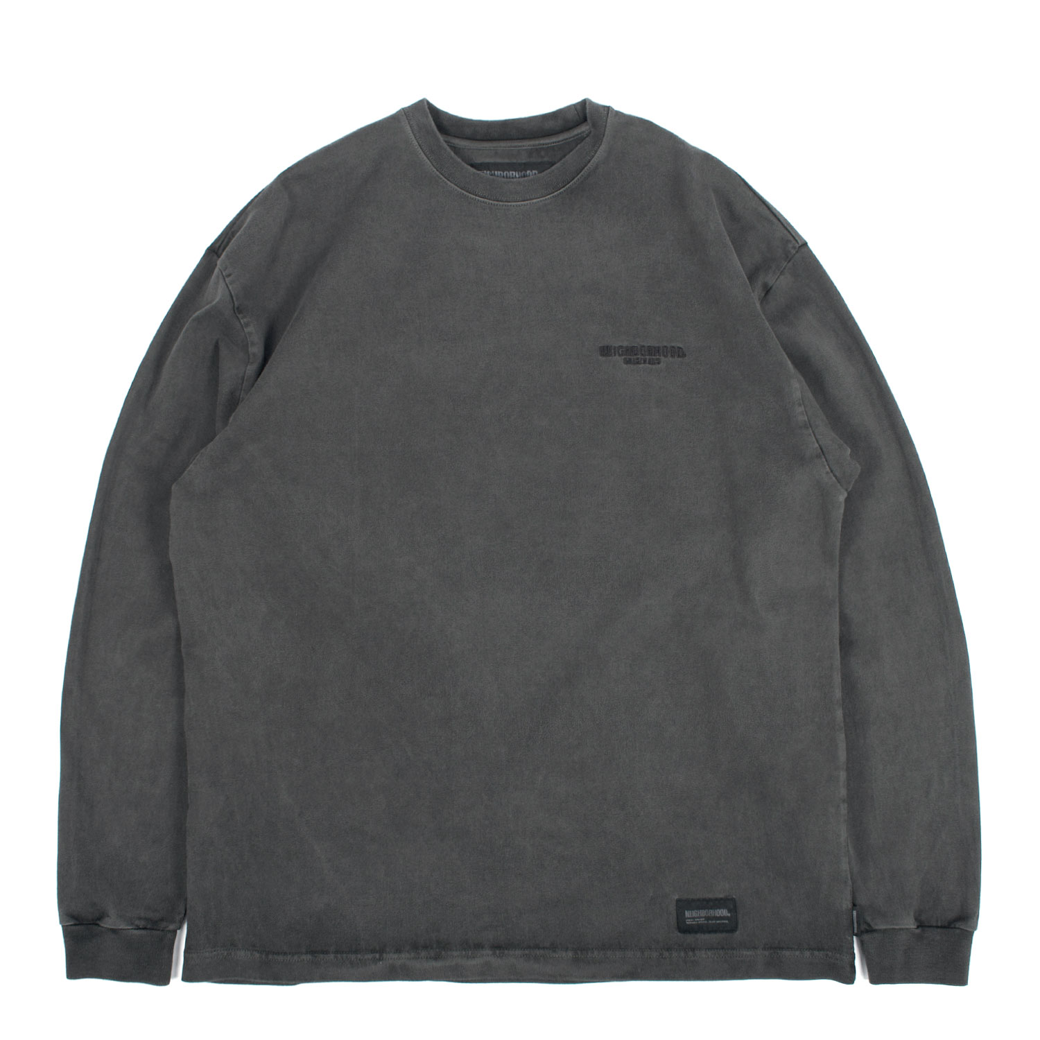 Neighborhood Pigment Dyed Crewneck Longsleeve T-Shirt