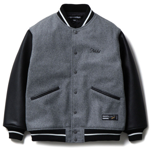 Neighborhood Stadium Jacket 252SZNH-JKM03 Grey