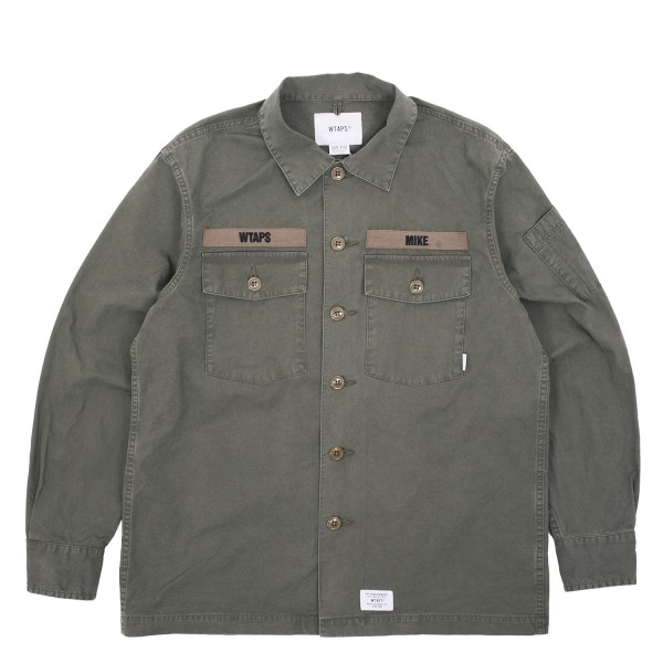 Wtaps Buds Longsleeve 02 Shirt Gabardine