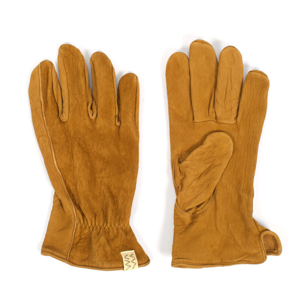 Visvim Suede Gloves 0125203003003 Mustard