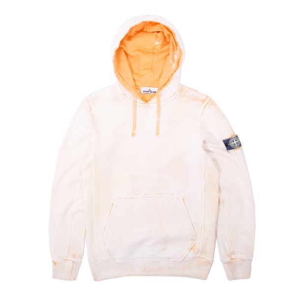 Stone Island Hand Corrosion Hooded Sweatshirt