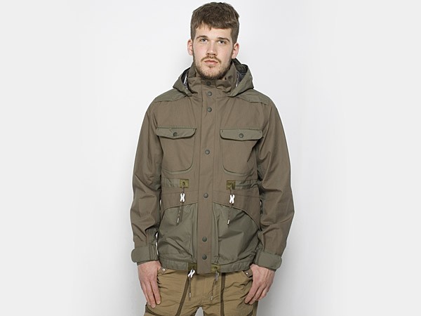 White Mountaineering Gore-Tex Paclite Two Tone Field Jacket