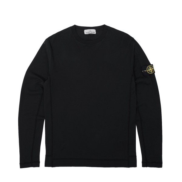 stone island t shirt with badge on sleeve
