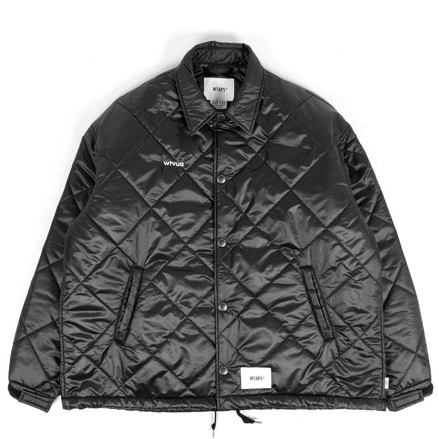 wtaps coach jacket black xl size-