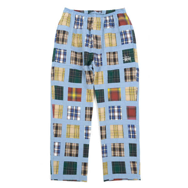 Stussy Madras Patchwork Relaxed Pant
