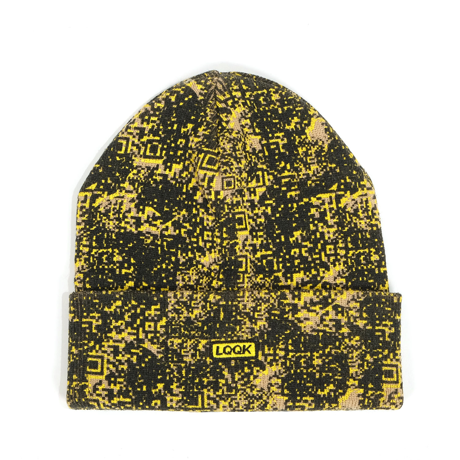 LQQK Studio Digi Camo QR Beanie | FIRMAMENT - Berlin Renaissance