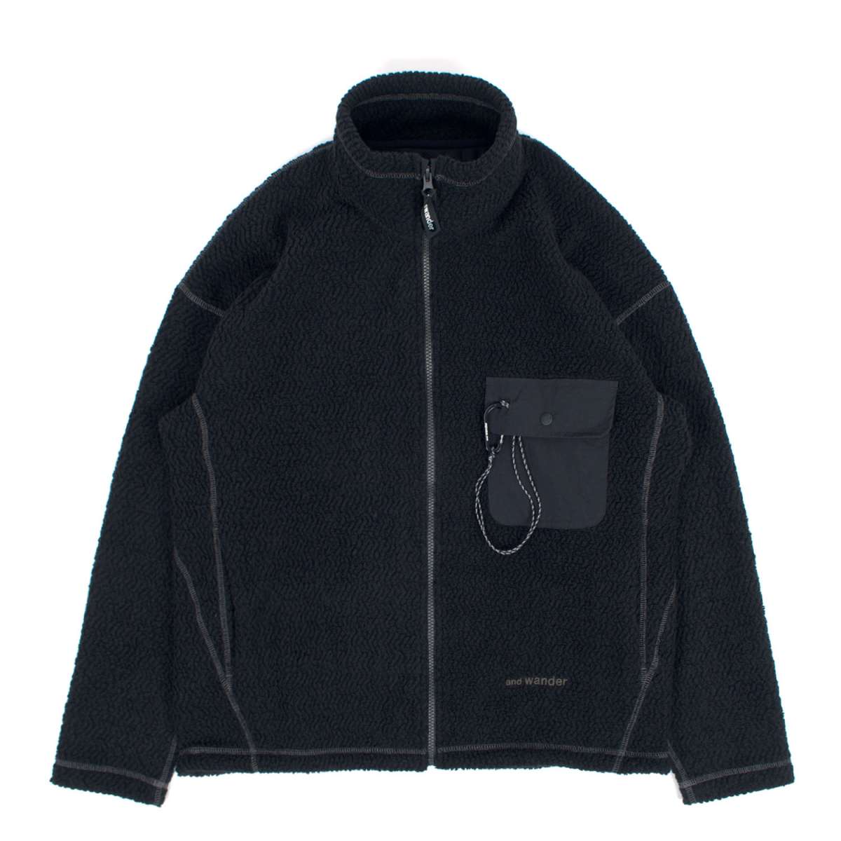 リアル and-Wander-Re-Wool-JQ-Stand- ジャケット・アウター