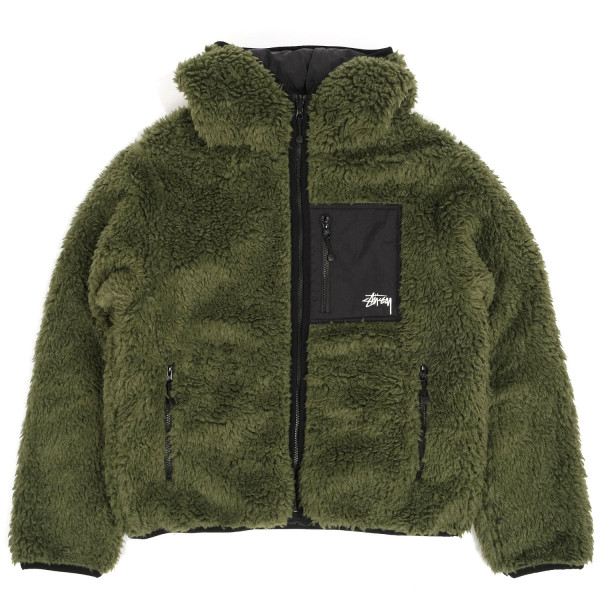 Stussy Sherpa Hooded Jacket | FIRMAMENT - Berlin Renaissance