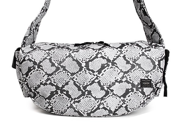 Head Porter Python Zip Shoulder Bag