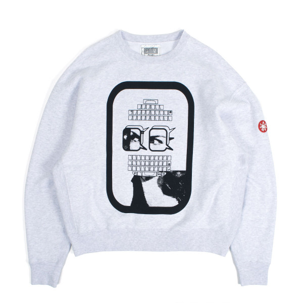 Cav Empt MD 00-38 Crewneck Sweatshirt CES28CS01 Grey