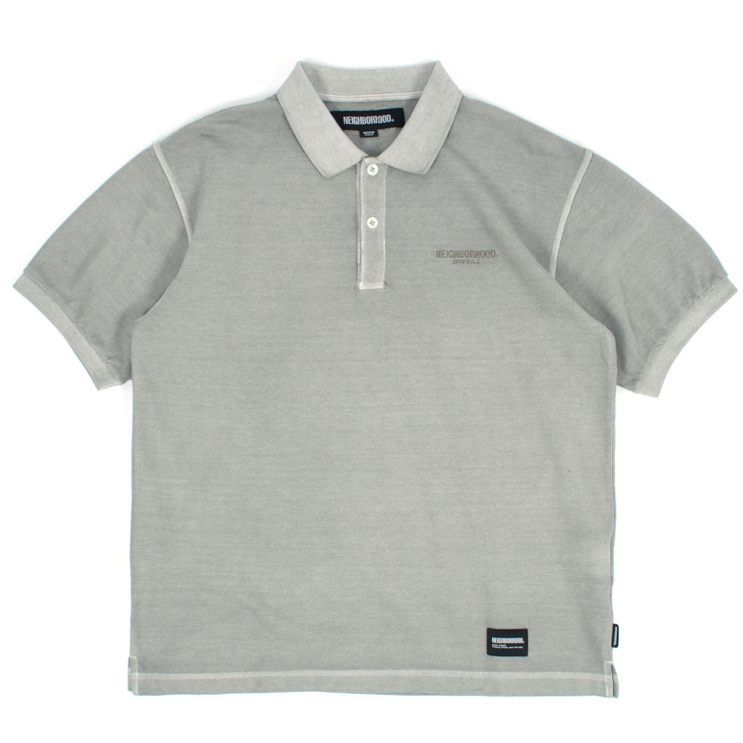 良品 DESCENDANT CLUB POLO SS PIGMENT DYE DESCENDANT CUT&SEWN CLUB POLO SS PIGMENT DYE Online Shop to