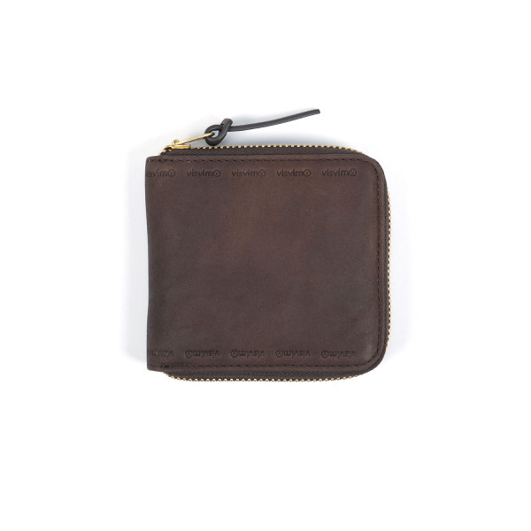 Visvim Leather Bi-Fold Wallet 0126103003023 Dark Brown