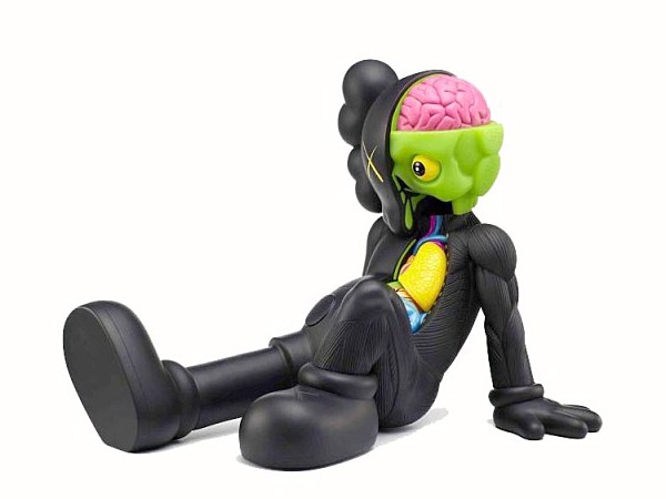 Original Fake Kaws Companion Resting Place Black Version