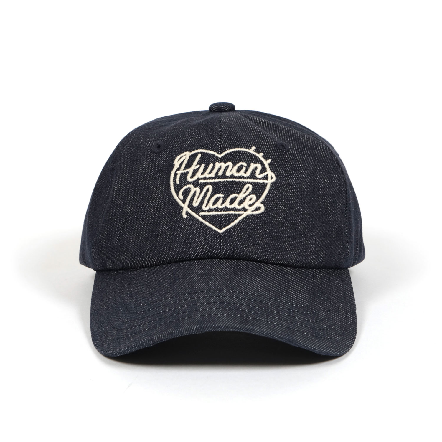 HUMAN MADE 6 PANEL DENIM CAP-