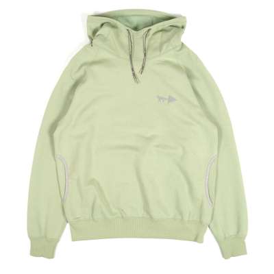 Maison Kitsune × and wander trak hoodie And Wander x Maison Kitsune Mens Dry Cotton Pullover Hoodie Grey