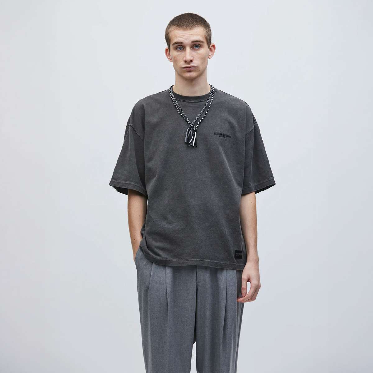 Neighborhood Pigment Dyed Crewneck T-Shirt | FIRMAMENT
