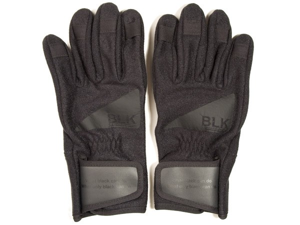 White Mountaineering BLK Gore Windstopper Blackbird Gloves