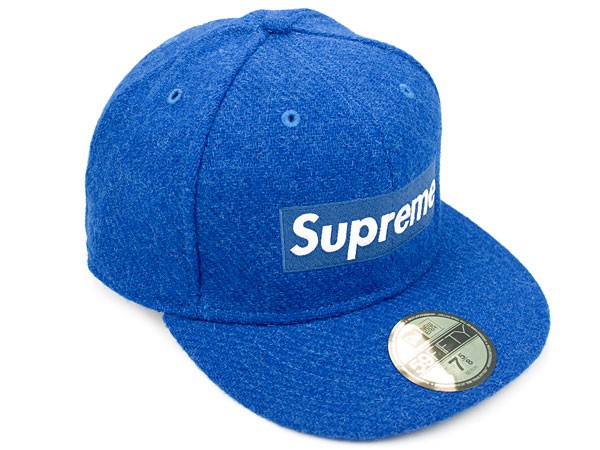 Supreme Harris Tweed Box Logo New Era Hat Firmament Berlin Renaissance